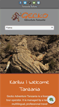 Mobile Screenshot of gecko-adventure.com